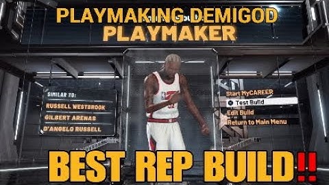 Best Rep Build for 2k21* Speedboosting 6