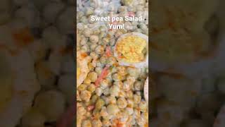 Delicious Sweet Pea Salad..