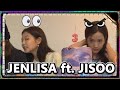 JENLISA ft. JISOO reaction จีซูรู้ จีซูเห็น จีซูสัมผัสได้ #JENLISA #เจนลิซ