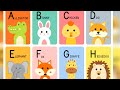 ABCD Animals Words| Learn Alphabets for Kids #abclearning #learnabc #alphabetforkids #kidseducation