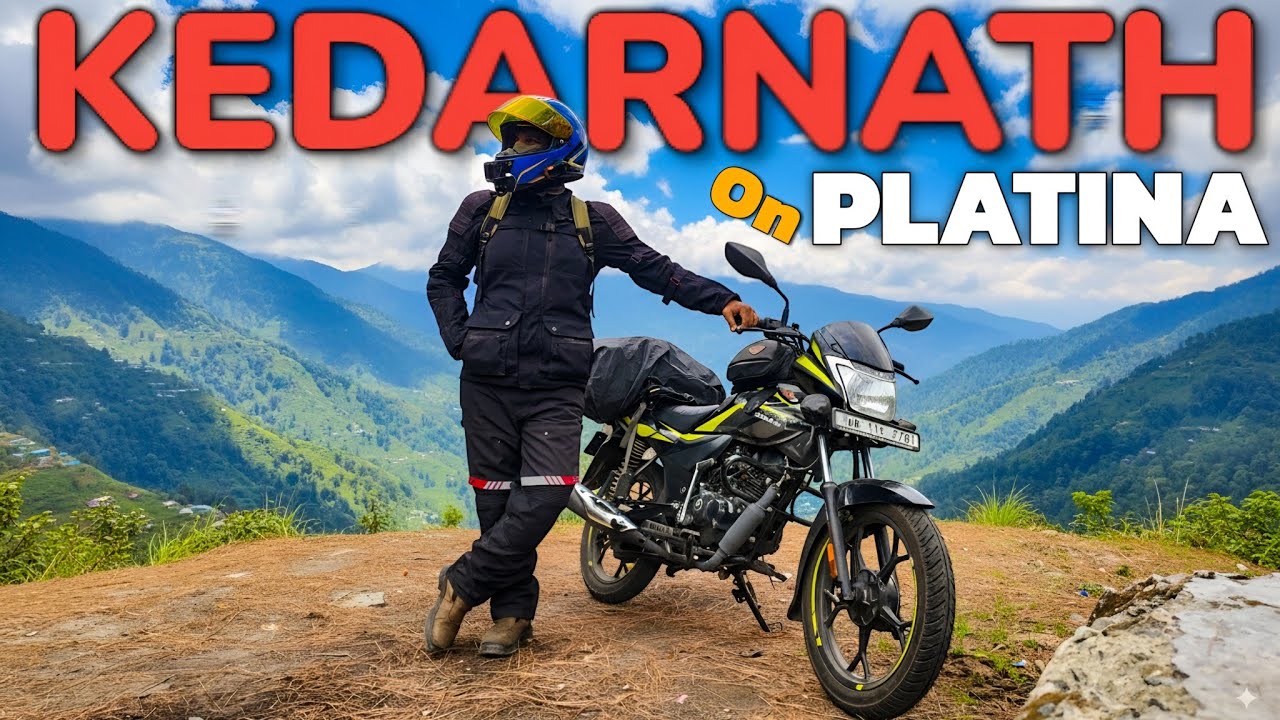 KEDARNATH RIDE ON 100cc PLATINA | EP - 1 | Kolkata To Lucknow