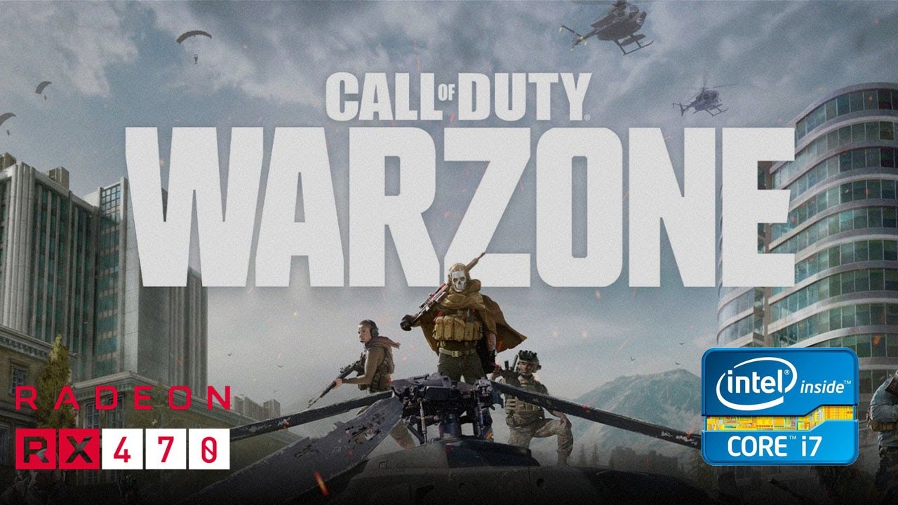 Call of Duty: Warzone - RX 470 - i7 3770 - Low/Medium/High