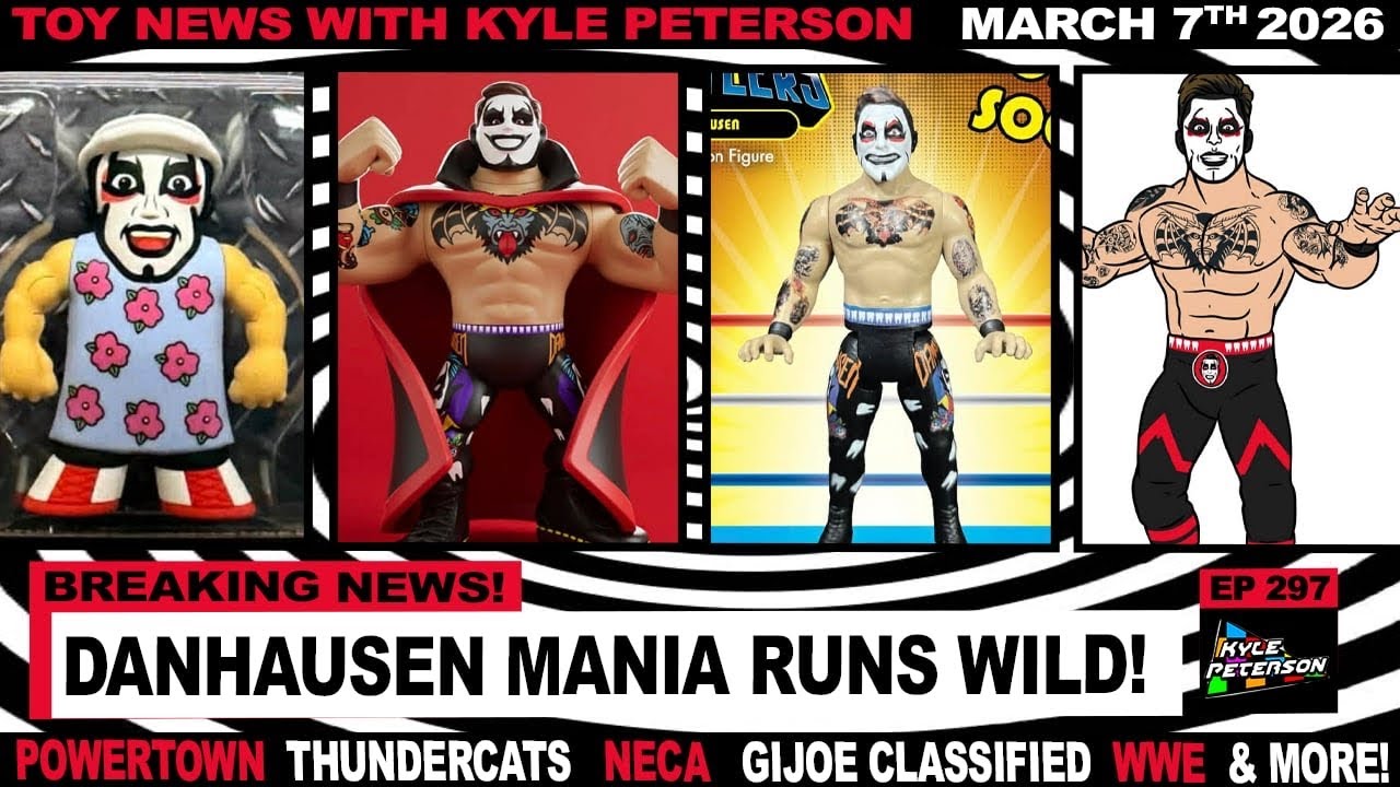 Enter The Danhausen Toy News For The Week Of March 1st 2026!
