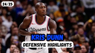 Kris Dunn - 24/25 Defensive Highlights