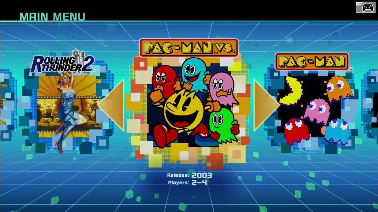 PAC-MAN MUSEUM + - Switch - Mídia Física - VNS Games - Seu próximo jogo  está aqui!