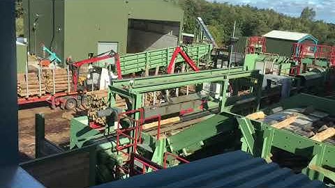 Thomson Sawmills Holtec Infeed