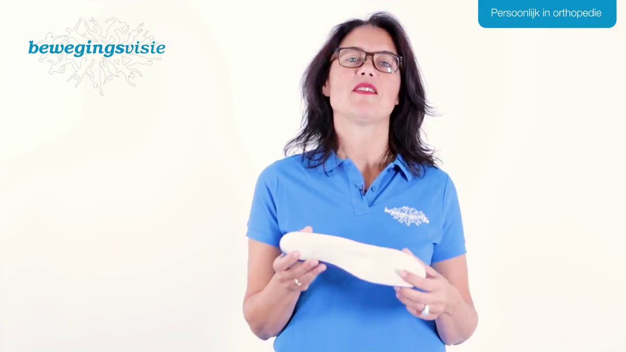 Bewegingsvisie instructievideo over het gebruik van steunzolen