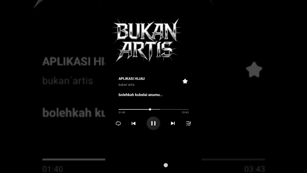 BUKAN`ARTIS • APLIKASI HIJAU