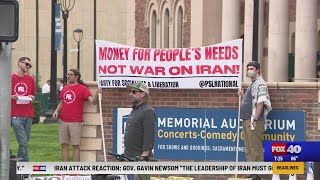 Sacramento locals, lawmakers react to US-Israeli strike on Iran