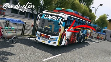 BUS CONDUCTOR MOD V4.3.4 || BUS SIMULATOR INDONESIA