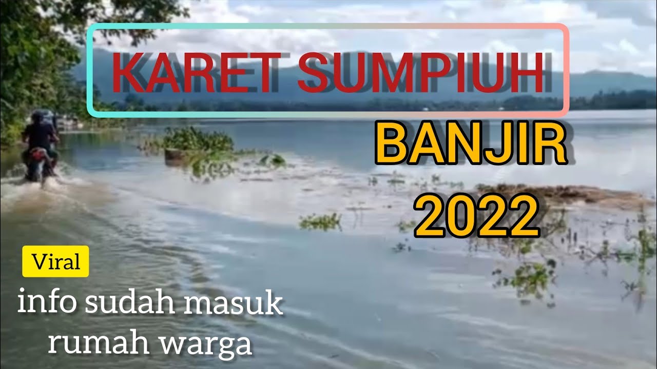 BANJIR SUMPIUH KARET RW 04‼️SUDAH MASUK RUMAH WARGA#ganjar#banjir#jokowi#bantuan#banyumas