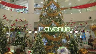 Malaysia An Evening Walk  Christmas Celebration 1st Avenue Penang 4 December 2025