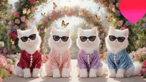 Video 11799571: adorable cat dance, cat showing dance, cat funny dance, cute pets