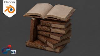 TEXTURING A BOOK IN BLENDER