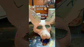 Making a mask for @ZachDaWolfz 🤯#therian #therianmask #catmask #alterhuman #quadrobics #therians