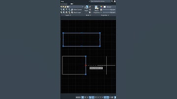 AutoCAD Stretch Command Explained 🔥📐✨ #autocad #autocadtips
