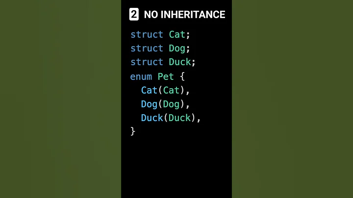 Rust Programming - No Inheritance