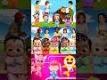 Bebefinn Pinkfong X Scary Boss Baby Coffin Dance Song Cover Tiles hop #shortsfeed #bebefinn