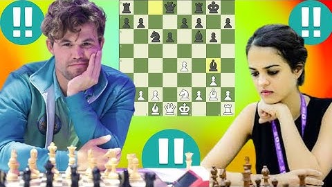Super Magnus Carlsen vs Tania Sachdev 23