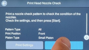 How to Print a Nozzle Check on the SureColor F1070 I 3 Easy Steps