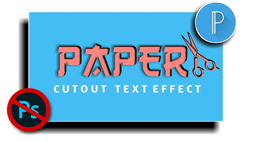 Paper cutout text effect 🔥 | without using Photoshop | use Pixellab | kine Editing11