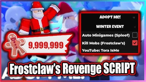 [WINTER❄️] Adopt Me Script - Gingerbread Farm | Frostclaw’s Revenge