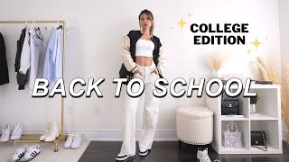 BACK TO COLLEGE // PRE-FALL LOOKBOOK | casual & trendy outfits