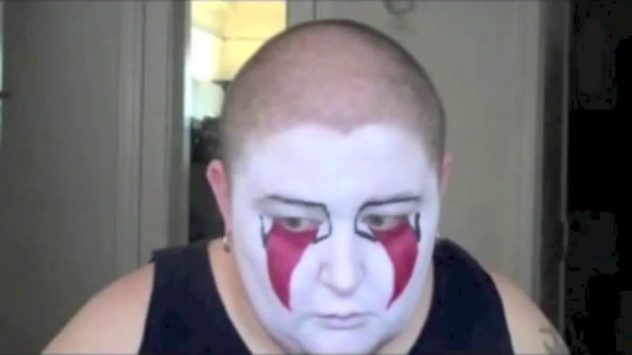 Sting Wrestler WWE TNA ECW WWF Face Painting Marvelous Masks Chicago Face Painting YouTube