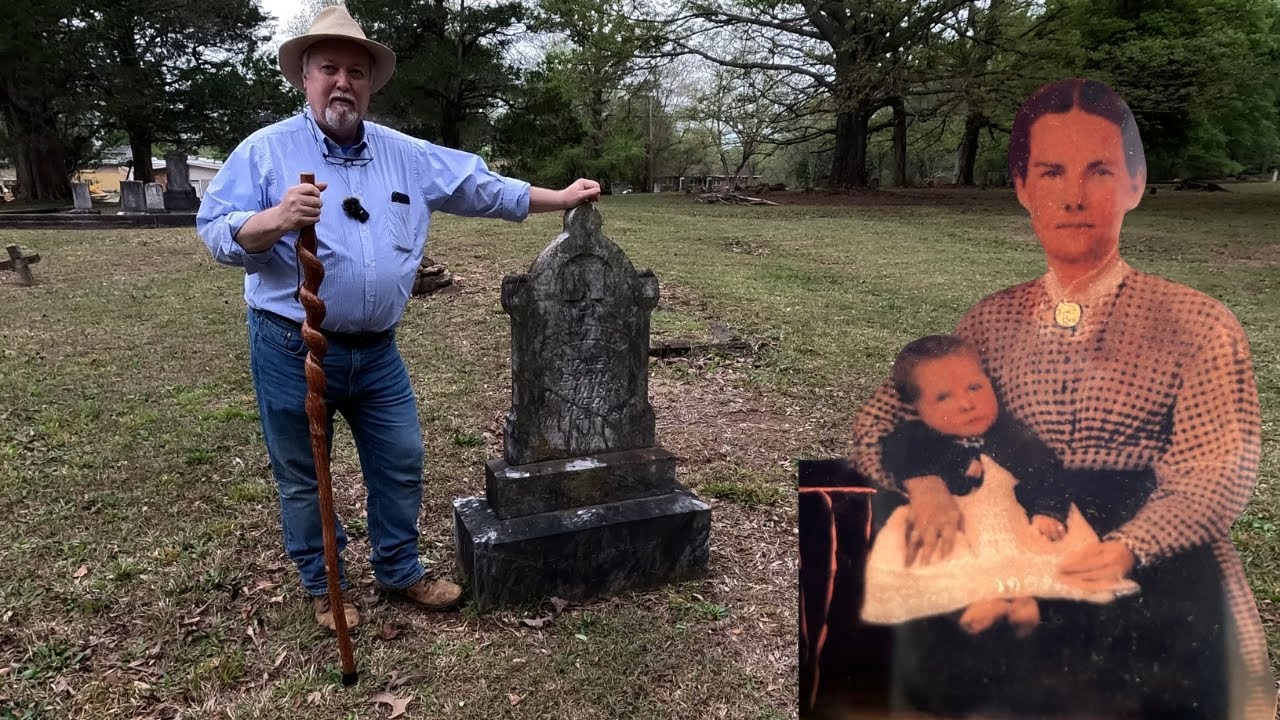 Visiting Great Great Grandmother's Grave | History and D2 Clean Up | Mowina Briley Magouirk