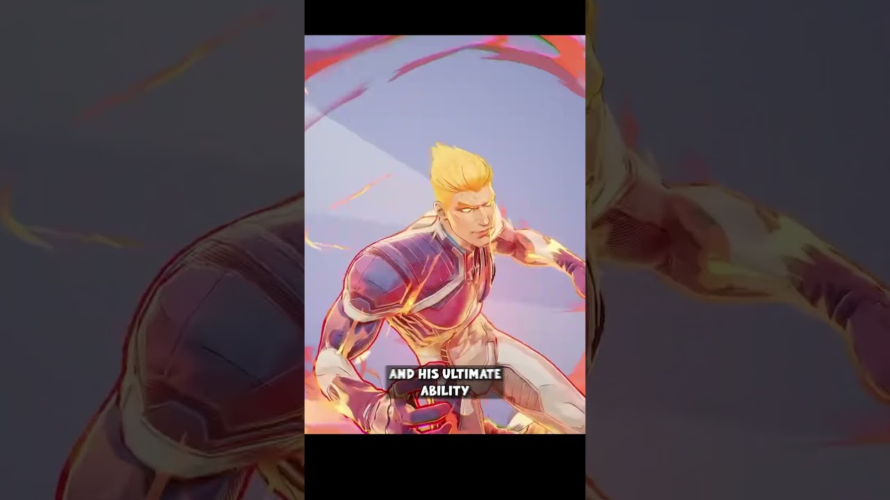 Human Torch ALL ABILITIES in Marvel Rivals