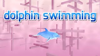 dolphin swimming  돌고래의 유영 screenshot 1