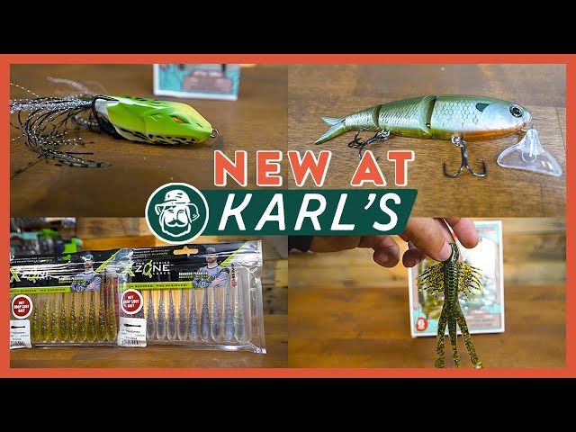 This Month's Newest Fishing Lures  The Freshest Baits from Karl's 