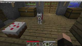 MineCraft Beta 1.4 Update: Pet Wolves