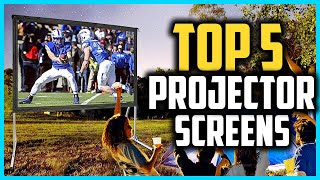 Top 5 Best Portable Projector Screens In 2025 Reviews