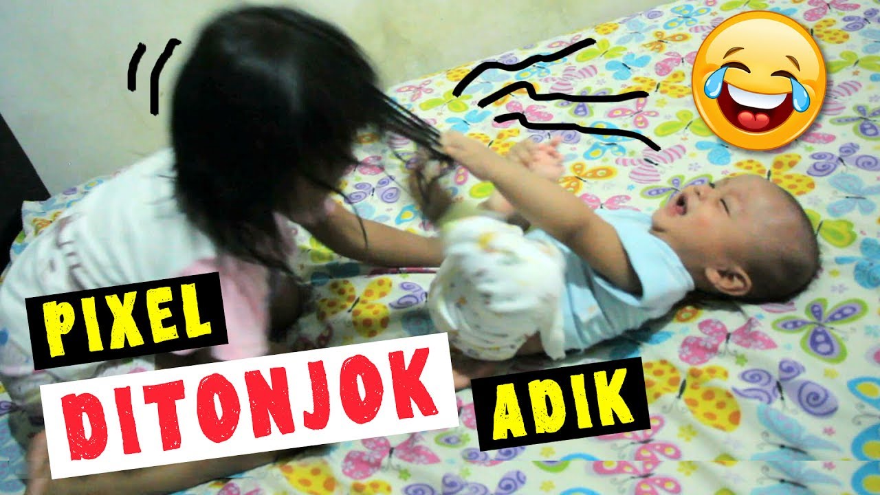 Lucu Godain Adik Pixel Ditonjok Adik Rex YouTube