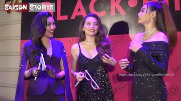 Hồ Ngọc Hà giấu khéo bụng bầu 5 tháng, Lan Khuê tái xuất sau sinh khoe sắc cùng Võ Hoàng Yến ở event