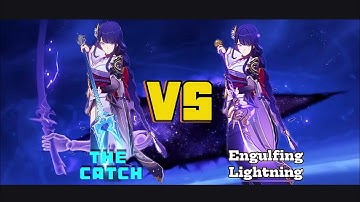 R5 Catch or R1 Engulfing Lightning for Raiden Shogun | Genshin Impact #genshinimpact #raidenshogun