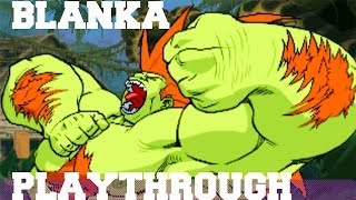 Street Fighter Alpha 3: Blanka Playthrough 