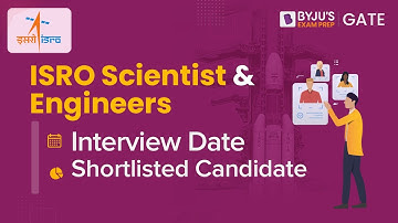 ISRO Recruitment 2023 | ISRO Announced Interview Dates | GATE Cut off BYJU
