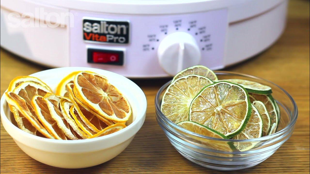 Salton Food Dehydrator - Black, Clear