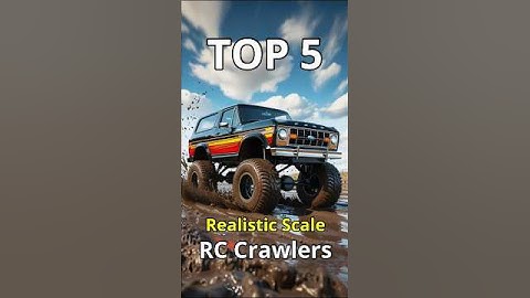 Top 5 Most Realistic Scale RC Crawlers for 2025: True Off-Road Legends! #shorts #rc #crawlers