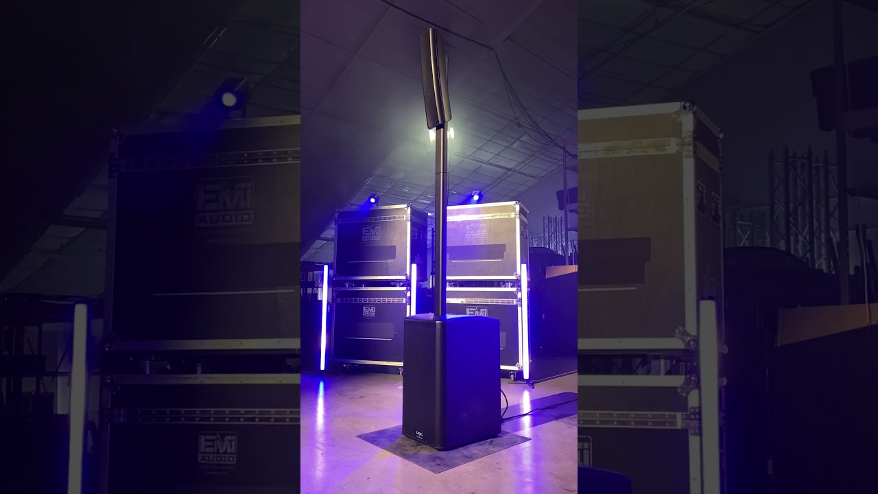 Introducing the New QSC KC-12 Column Array Speaker. Check out our Demo and at EMIAudio.com 