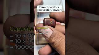Reading Film Capacitor Markings | Part 1 #electronicslearning #capacitors #electronicsbasics