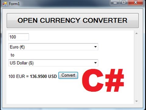 C Tutorial 102 How To Make A Live Currency Converter Using C - 