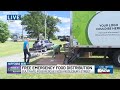 Hunger Ends Here partners distribute free emergency food boxes in Elkhart after severe weather