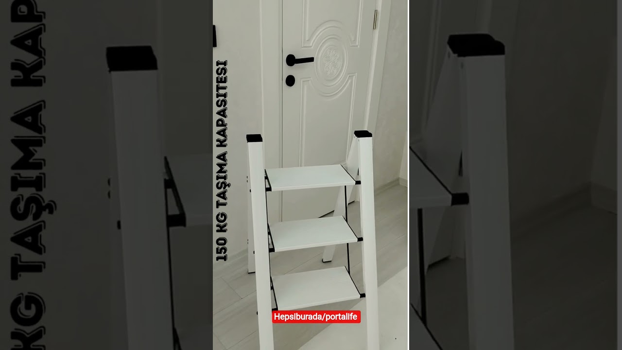 Portalife Al&uuml;minyum Şık Tasarım Ev Tipi Merdiven