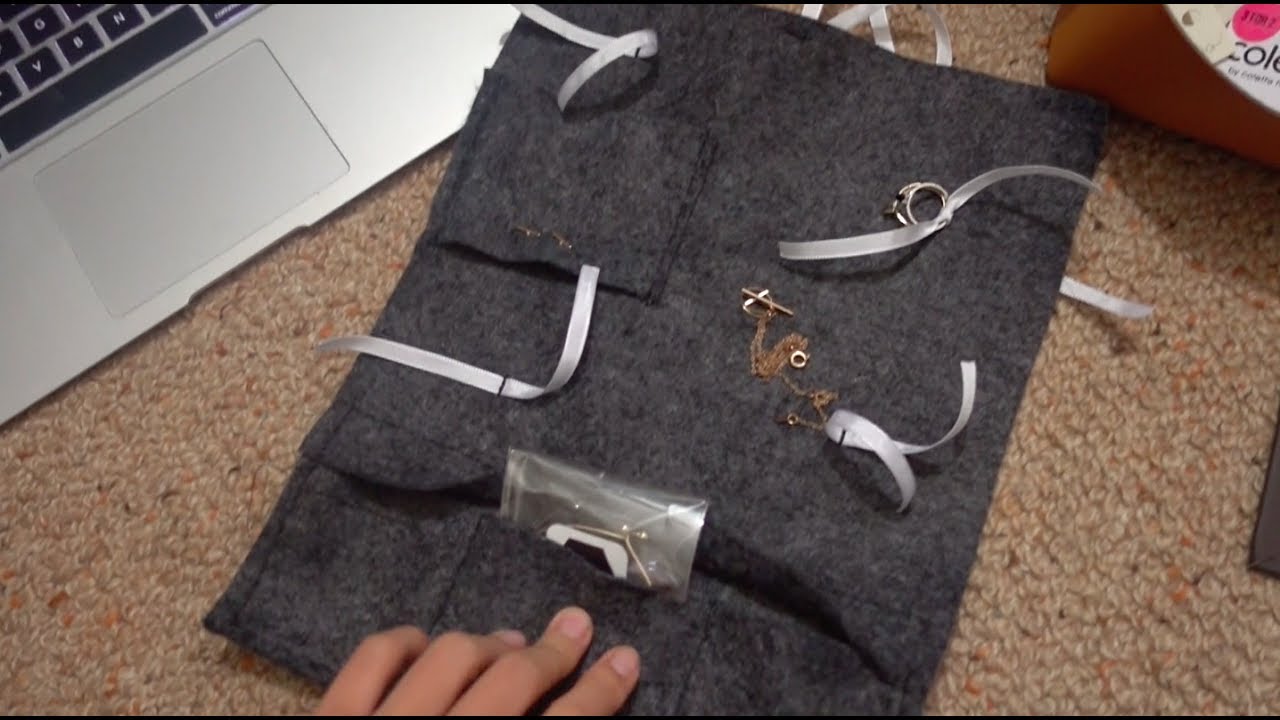 DIY Jewellery Travel Case YouTube