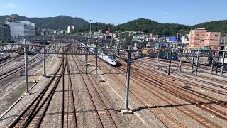 용산발 여수EXPO행 KTX(고속:01호기) 709열차 순천역 정차 (2020.10.05)