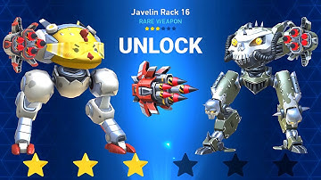 Javelin Rack 16 Unlock - Lancer & Shadow - Mech Arena
