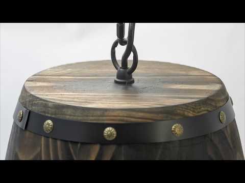 Подвесной светильник бочка Holtsville LSP-9844 Lussole LOFT